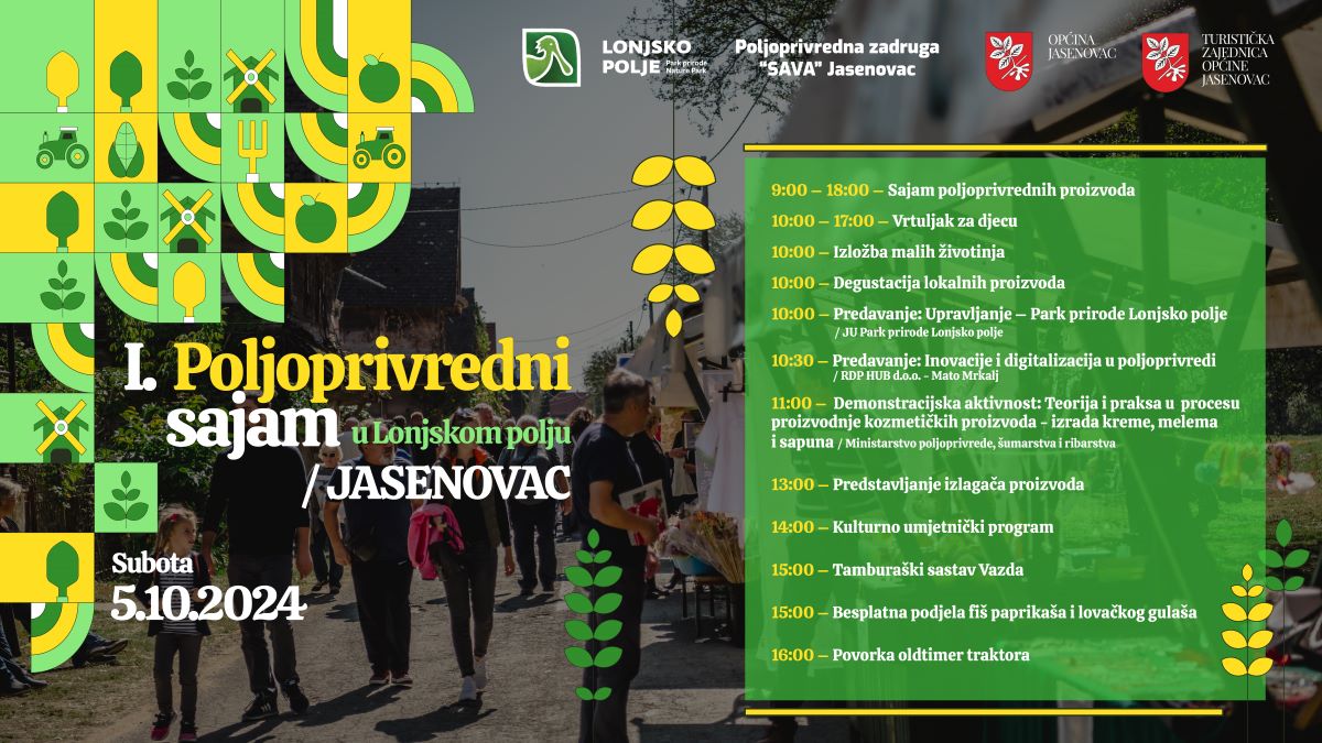 Poljoprivredni sajam JAsenovac program 01