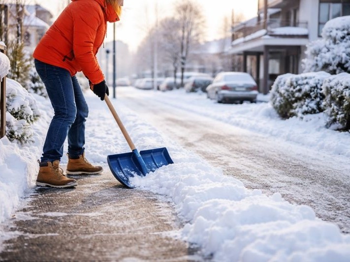 Obaveza uklanjanja snijega i leda s nogostupa