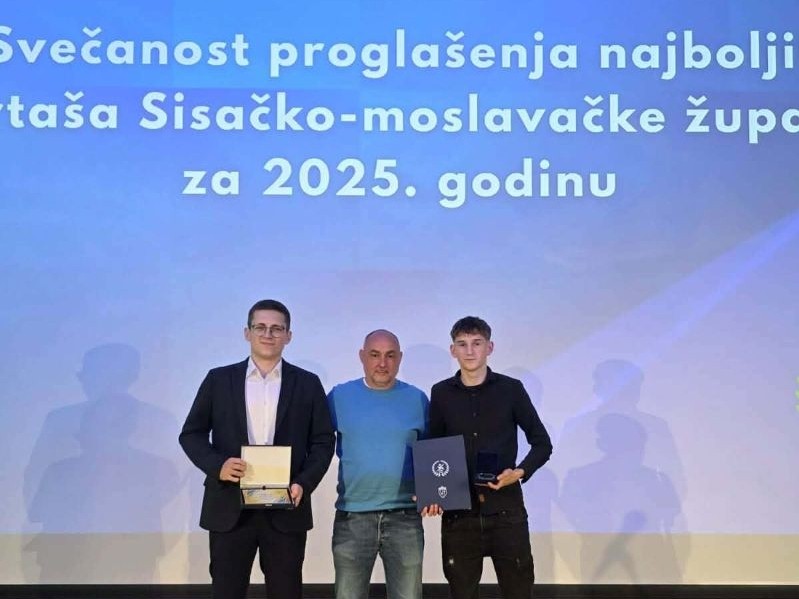 Najbolji sportaši županije za 2025. godinu