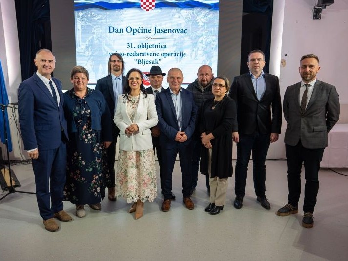 Svečanom sjednicom obilježen Dan Općine Jasenovac i 31. obljetnica VRO „Bljesak“