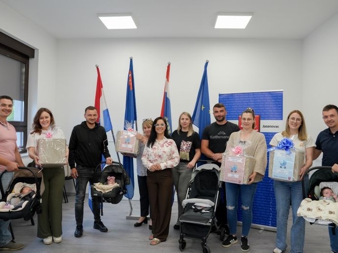 Četiri nove bebe razveselile Općinu Jasenovac